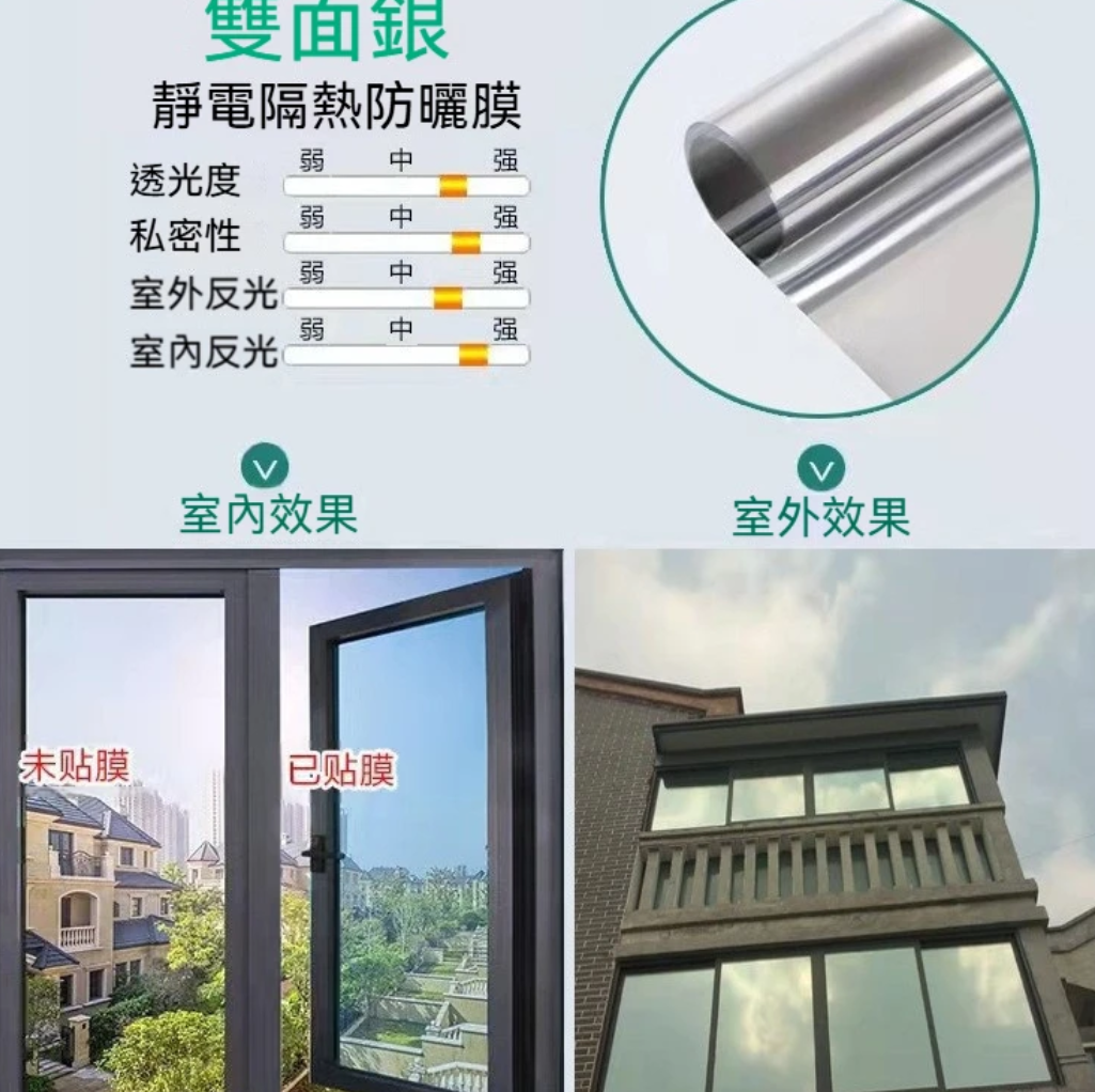 【玻璃防曬隔熱膜】烈日下也能享受清涼 !防曬隔熱膜,隱私無憂 家裡太陽曝曬,又悶又熱的,試試這個隔熱膜,安裝簡單 【玻璃防曬隔熱膜】烈日下也能享受清涼 !防曬隔熱膜,隱私無憂 家裡太陽曝曬,又悶又熱的,試試這個隔熱膜,安裝簡單